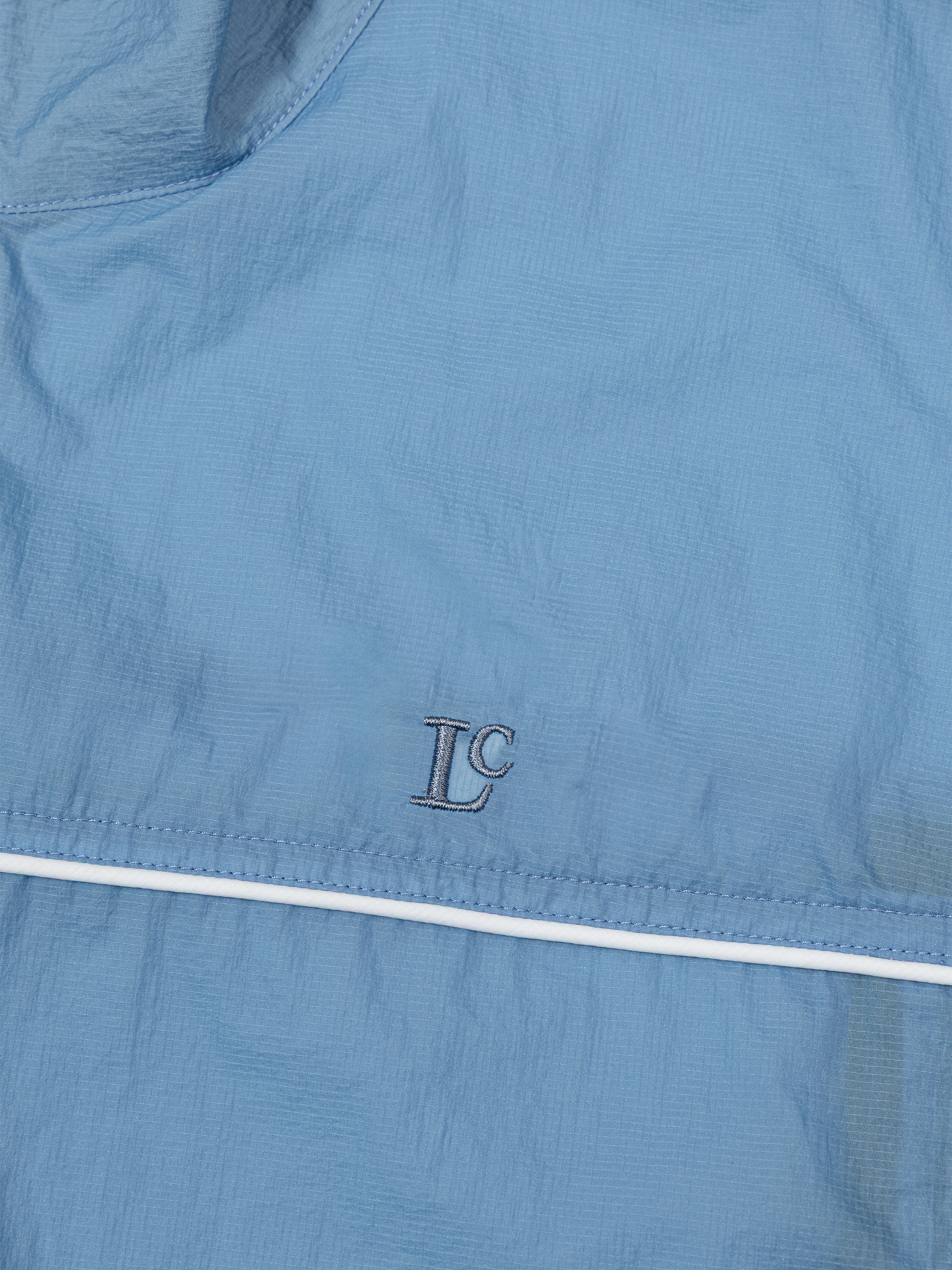 Trimming Nylon Jacket_Blue