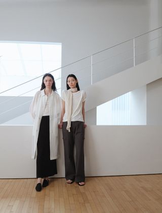 SHEER BELT TRENCH COAT [WHITE] - Low Tide