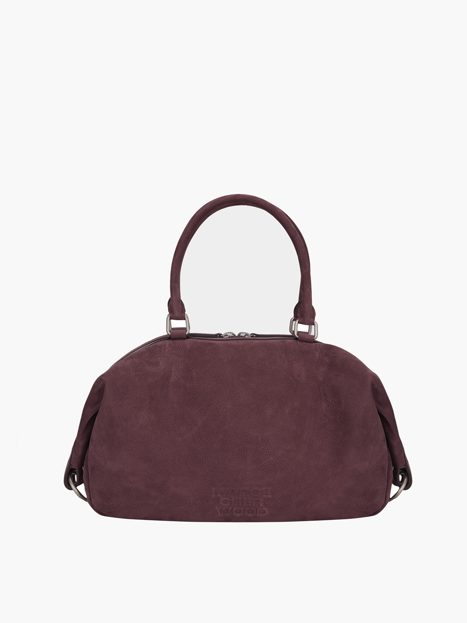 DUMPLING TOTE_wine nubuck