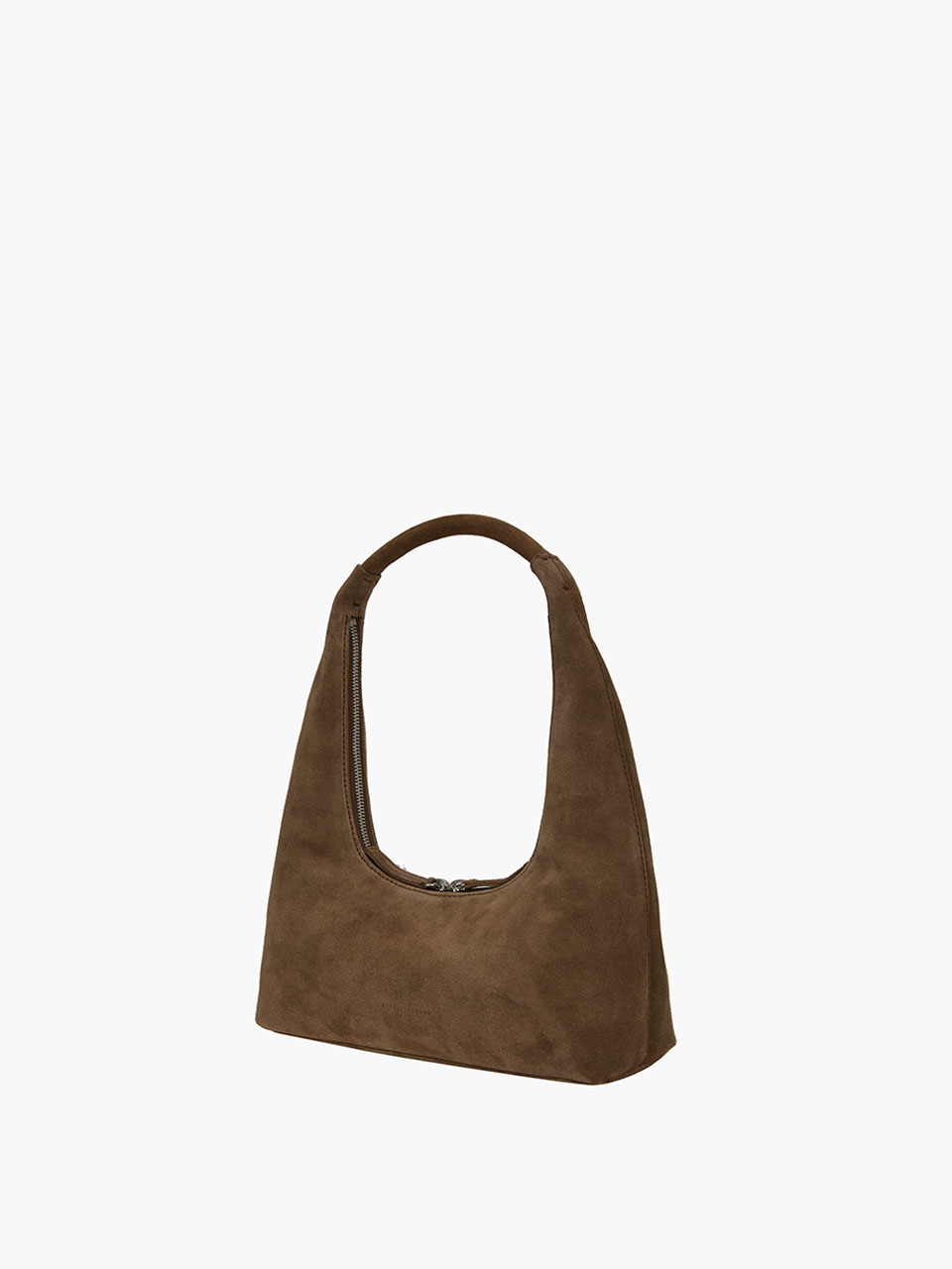 HOBO SHOULDER_cappuccino suede