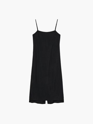 MINIMAL SLIP DRESS_black
