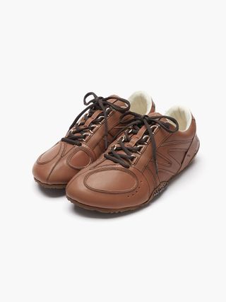 WINONA CLASSIC LEATHER SNEAKERS_camel