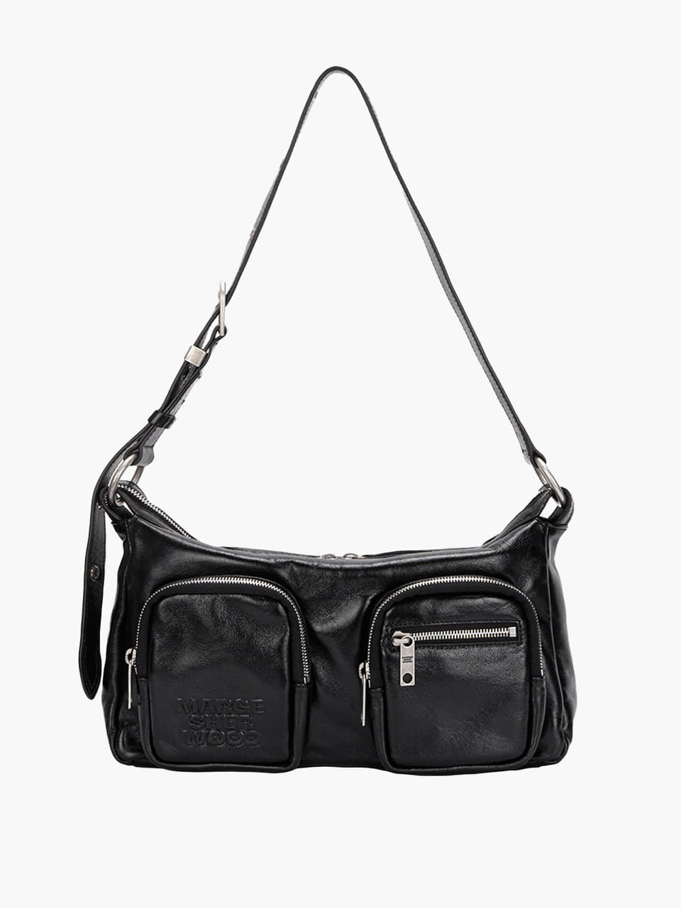 OUTPOCKET HOBO_taupe washed nappa 사진 4/4