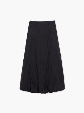 BALLOON LONG SKIRT_black