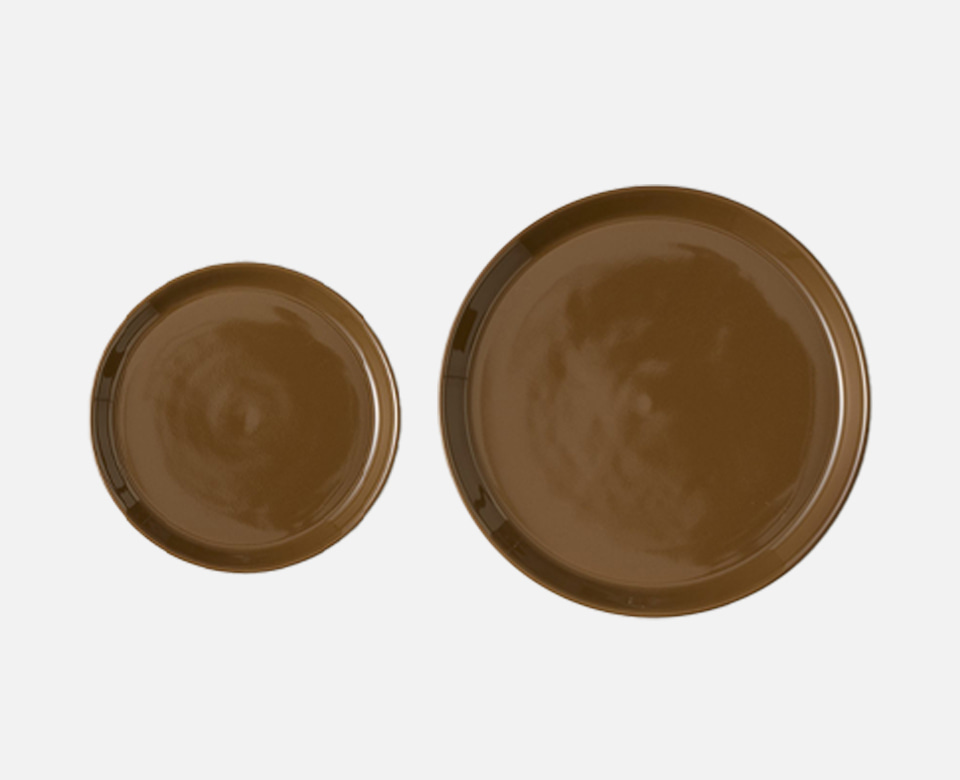 [마루히로 하사미] SEASON01 플레이트 (2size / Limited new brown) 사진 4/4
