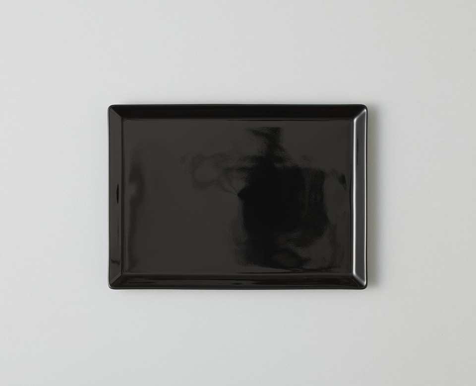 [마루히로 하사미] SEASON01 직사각 플레이트 (Limited black) 사진 2/4