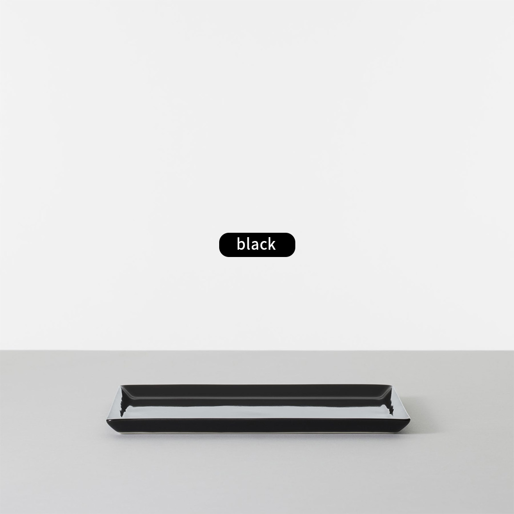 [마루히로 하사미] SEASON01 직사각 플레이트 (Limited black) 사진 3/4