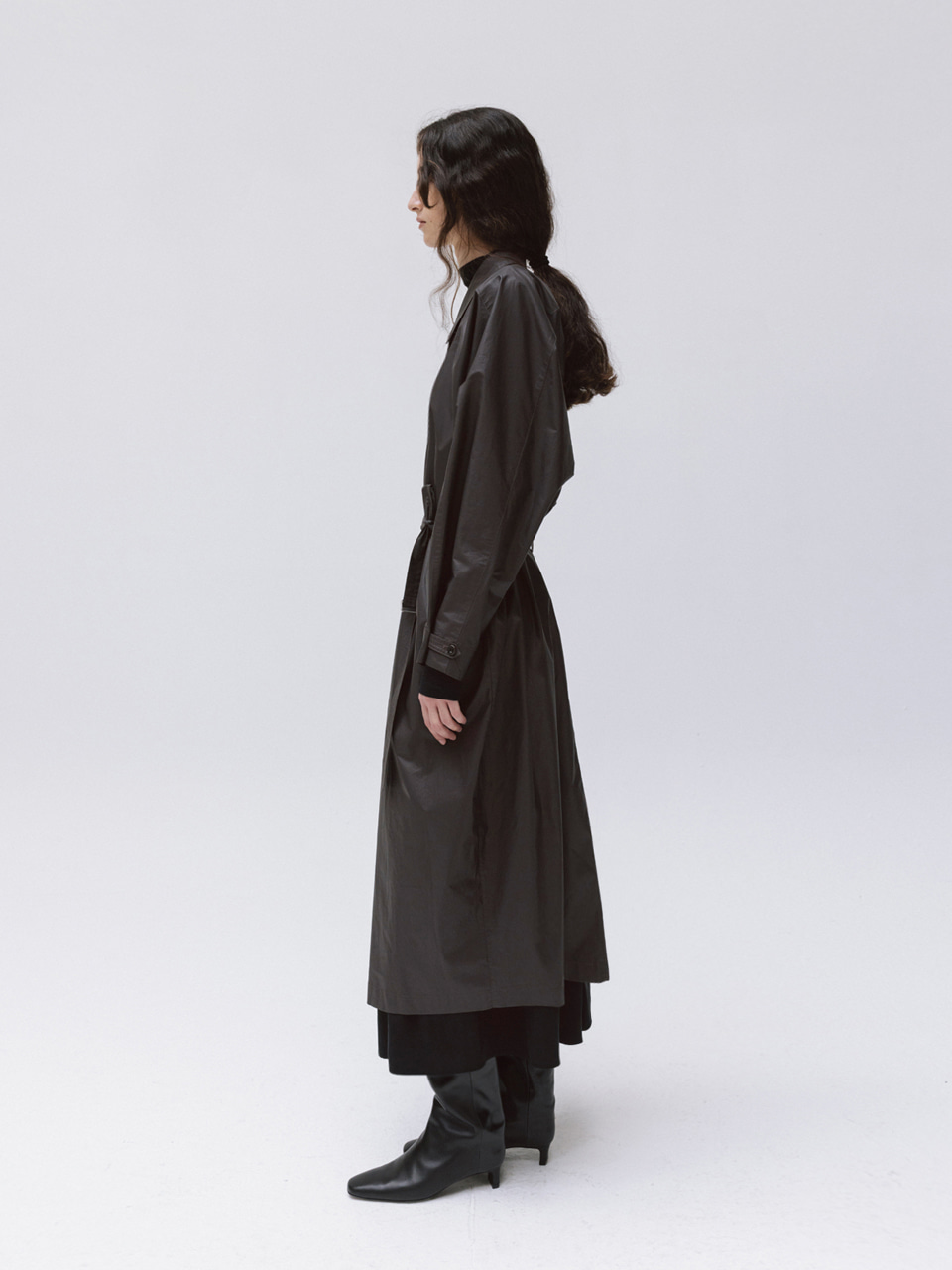 wind coat (brown) 사진 2/4