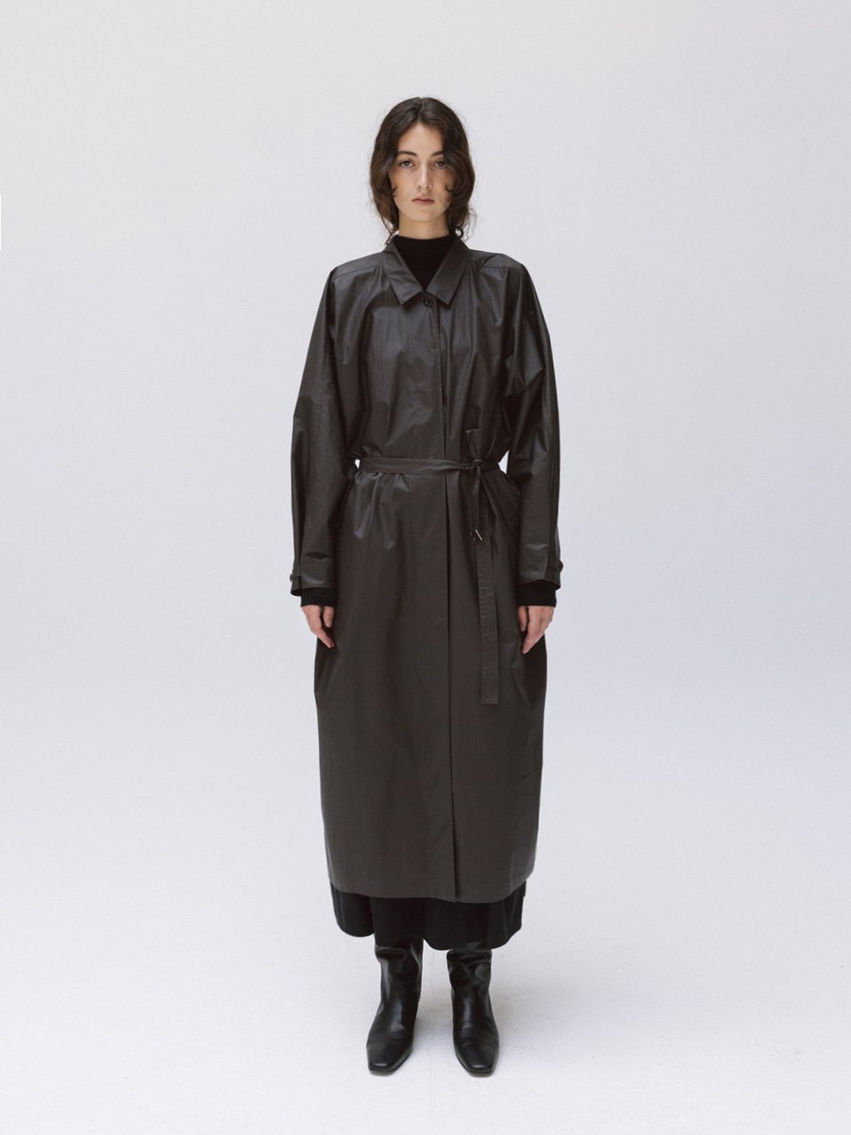 wind coat (brown) 사진 4/4