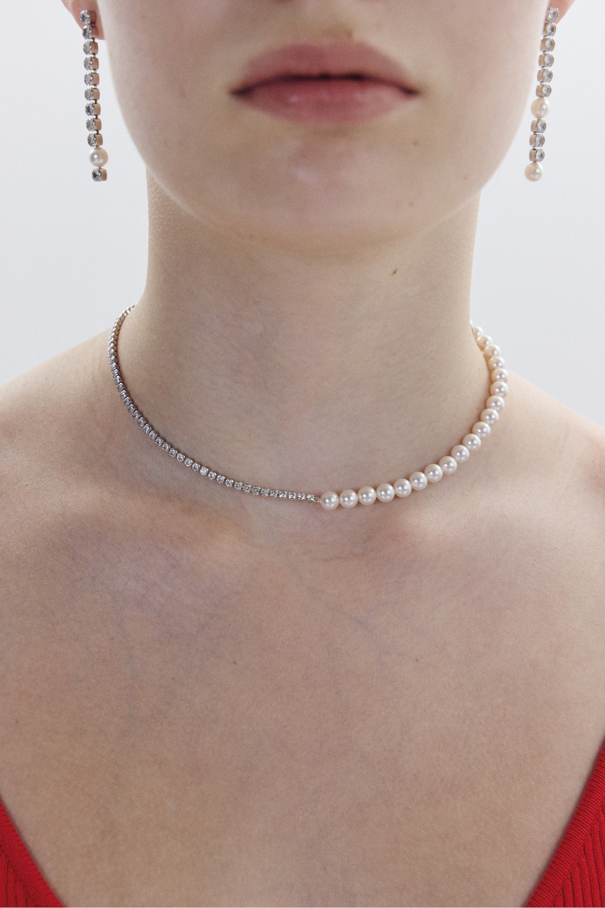 Lightline Pearl Necklace 6mm
