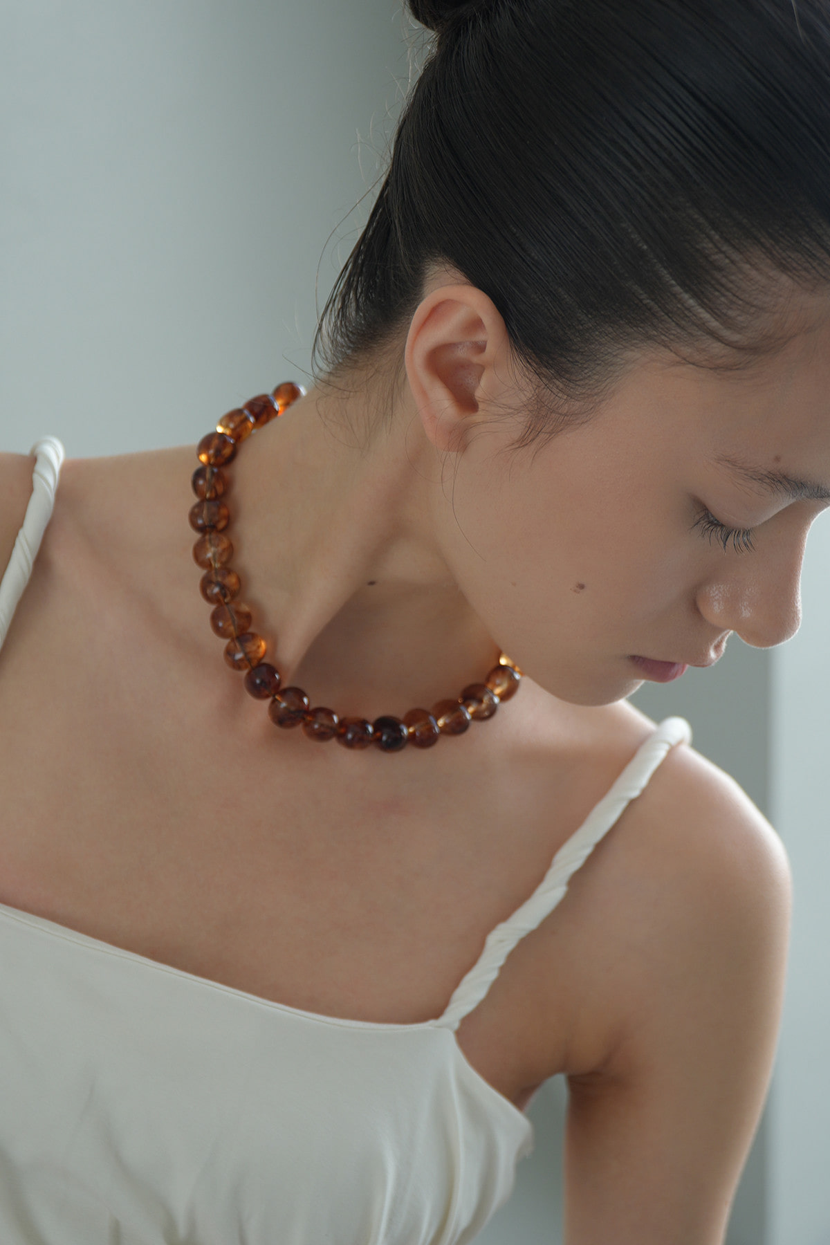 Amber Berry Bold Necklace