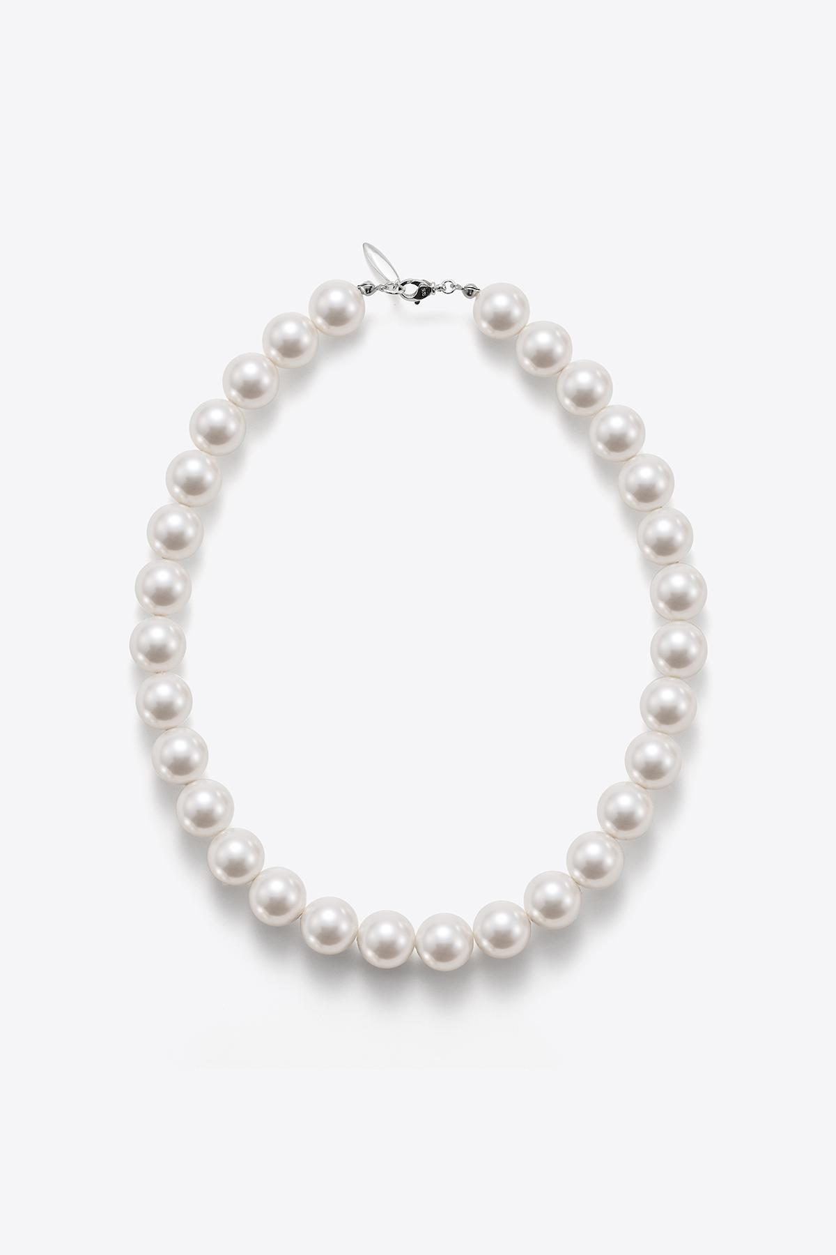 Everyday Pearl Necklace 14mm 사진 2/4