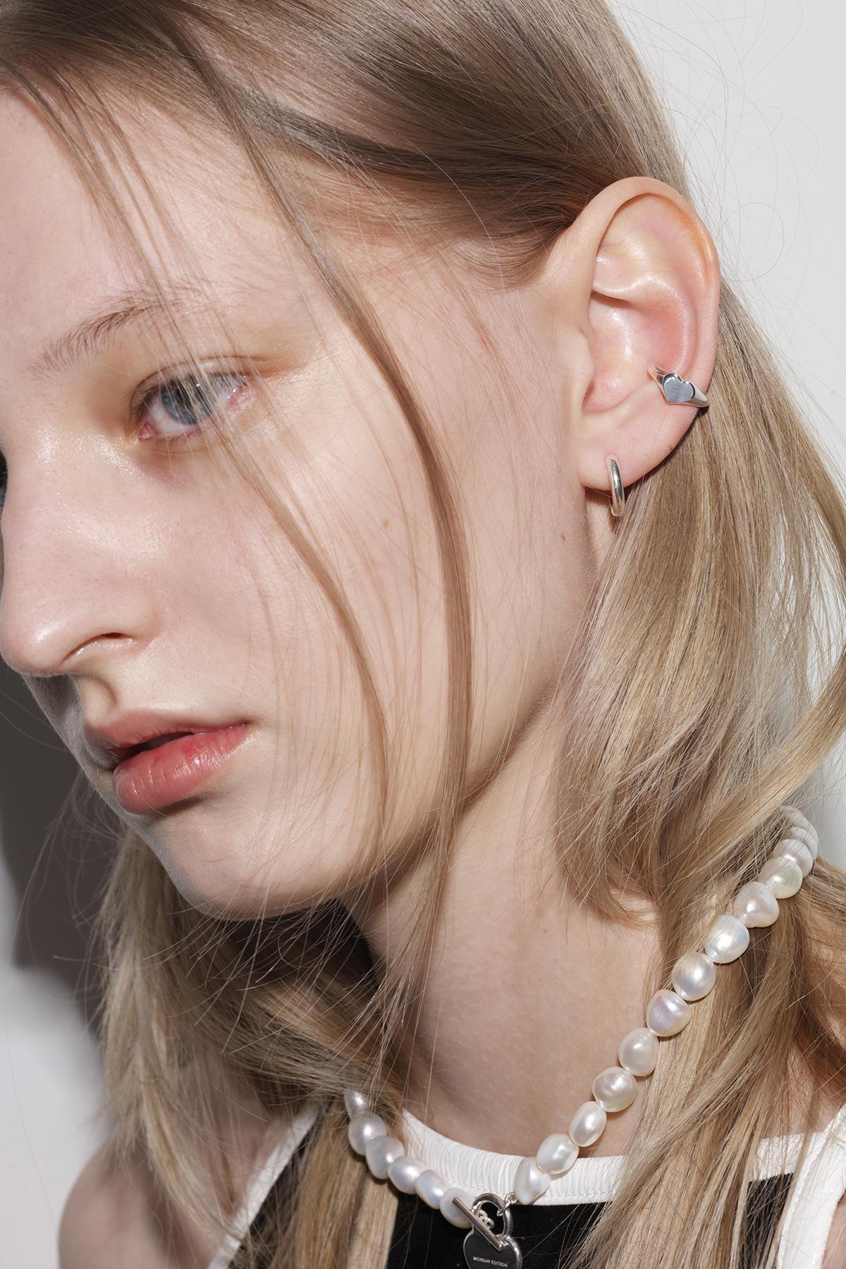 Baby Heart Ear Cuff