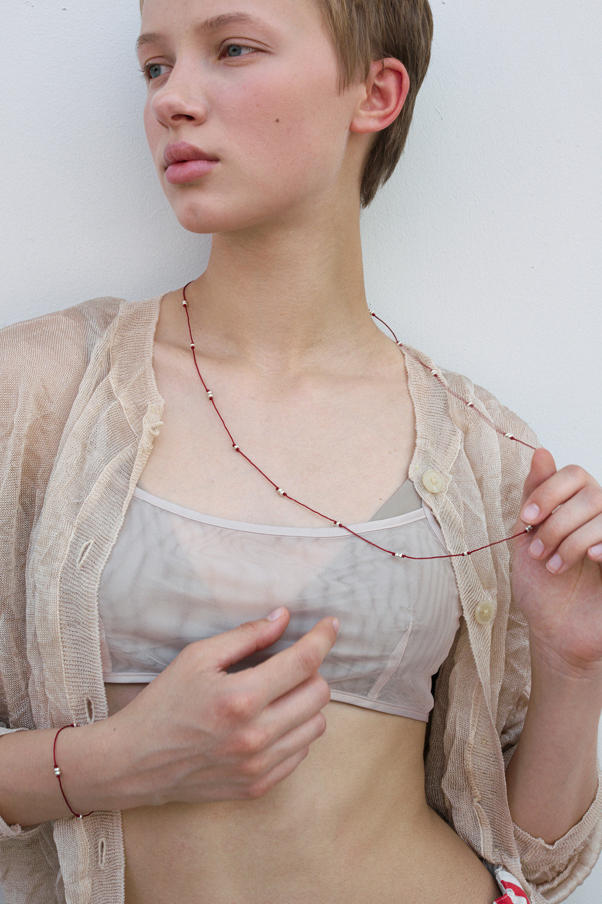 Sara's Bohemian Necklace - Red