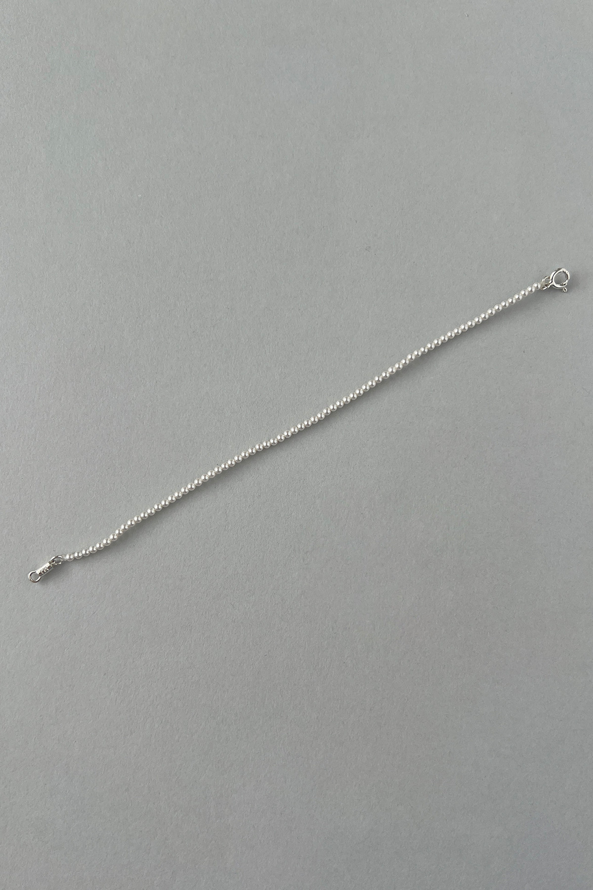 [SET[ [MJxME] Pearl String Bracelet + Everyday Pearl Bracelet - 2mm