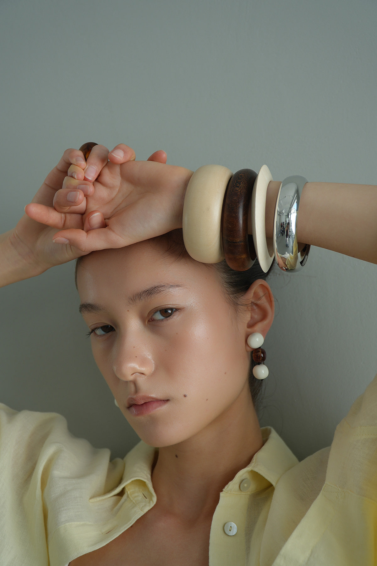 Maple Bold Dome Bangle