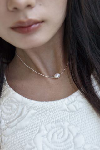 [MJxME] Baroque Pearl String Necklace