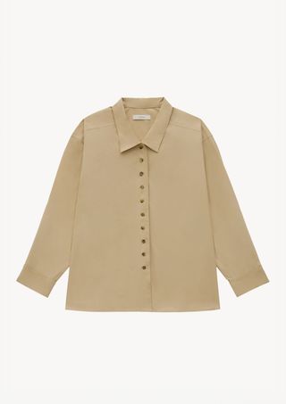 Low Shirt in Light Beige
