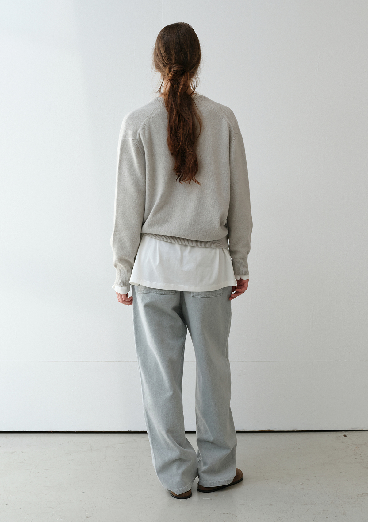 Hudson Banding Denim in Misty Jade 사진 3/4