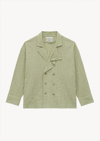 Petal Double Shirt in Green
