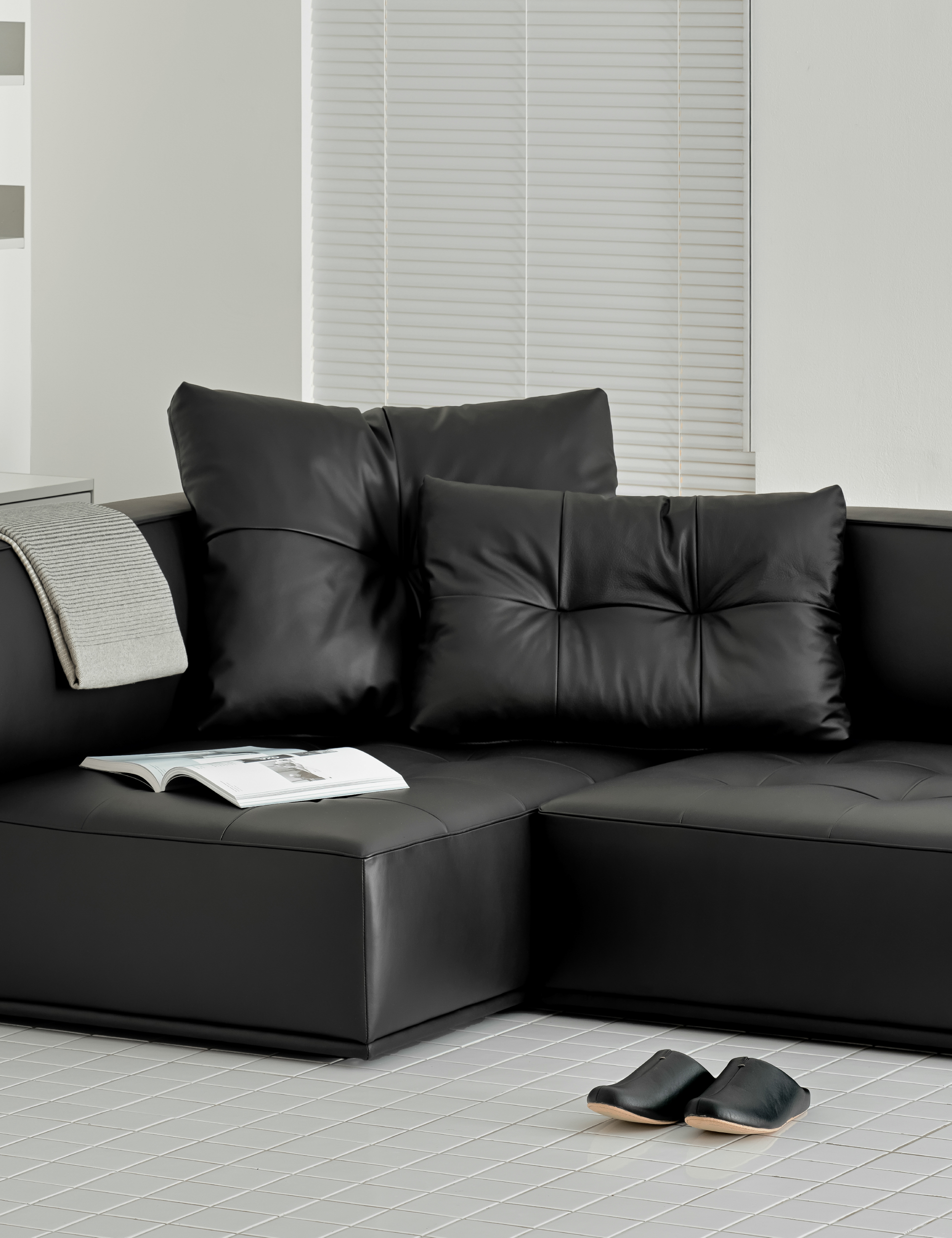 GRAV CUSHION | Leather 사진 4/4