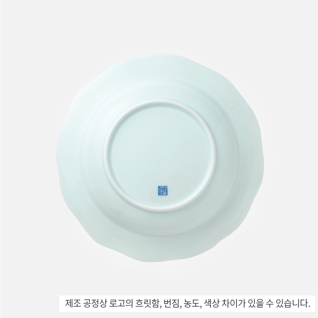 [나카가와상점] Nabeshima Kosengama 청백자 스프 플레이트 (2size) 사진 4/4