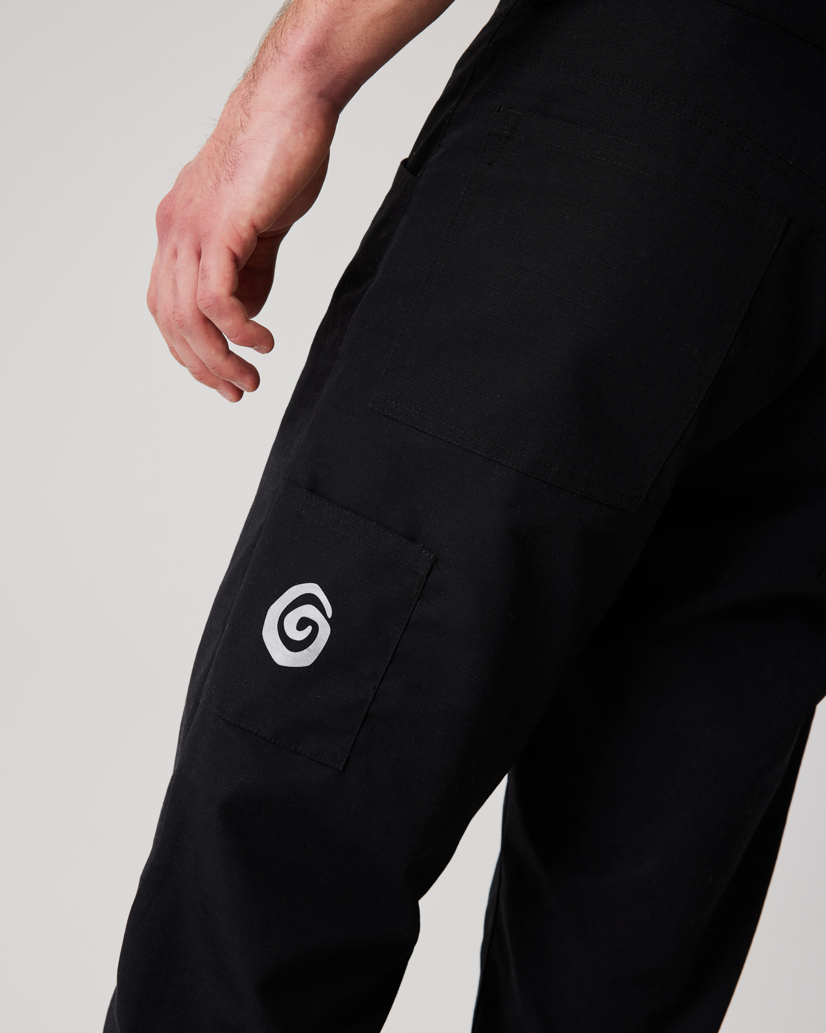 Hardy Canvas Pants Black 사진 4/4