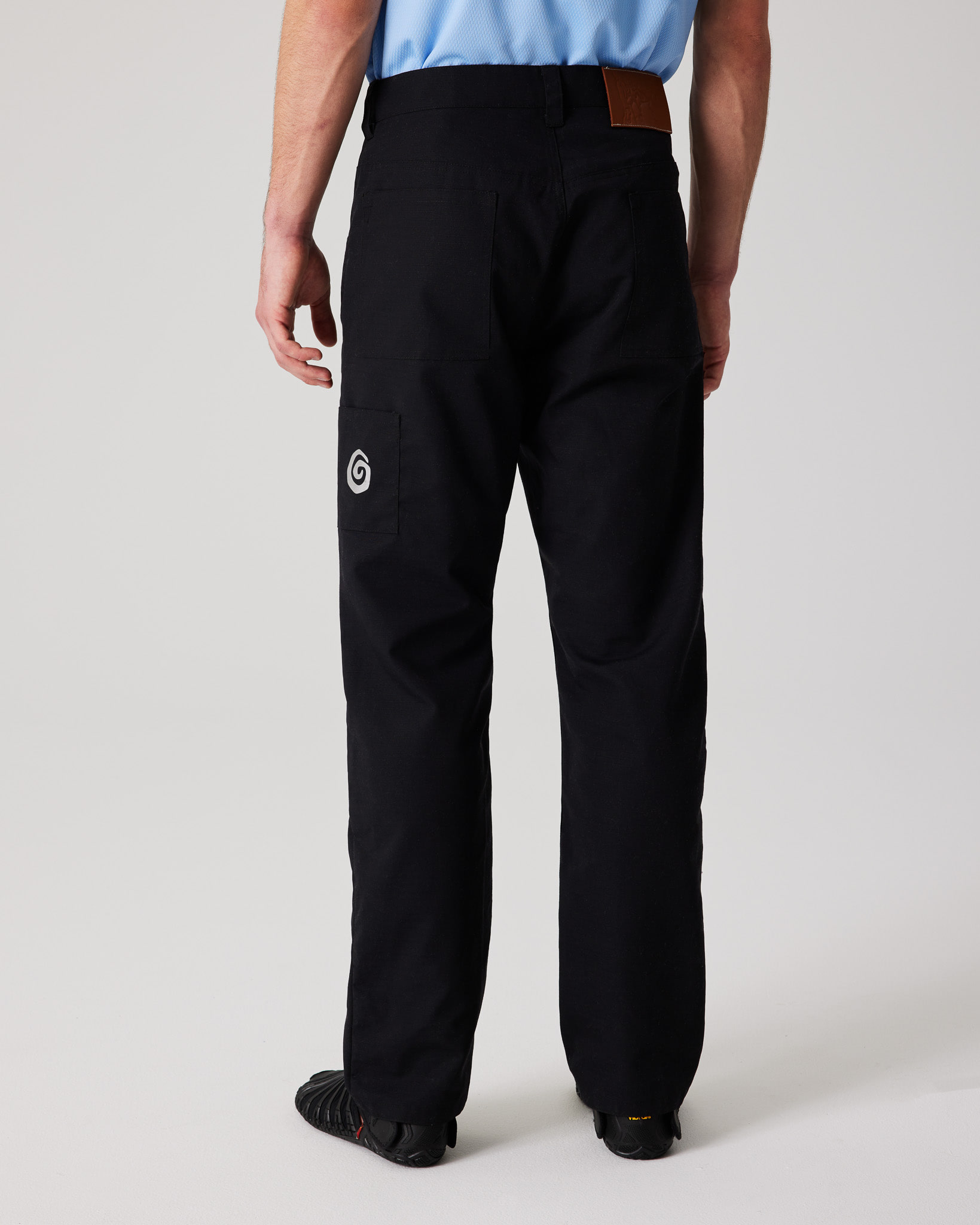 Hardy Canvas Pants Black 사진 3/4