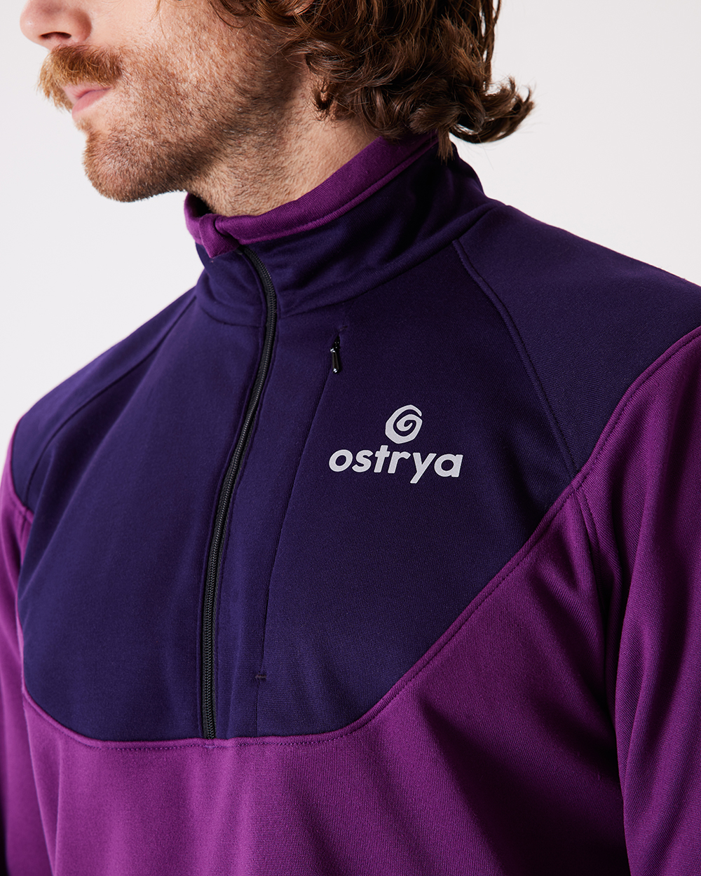 Rove Half Zip Tech Fleece Violet 사진 4/4