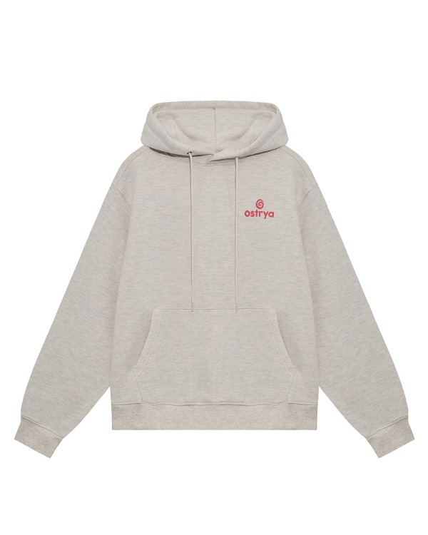 26FW Core Logo Hoodie Gray 사진 2/2