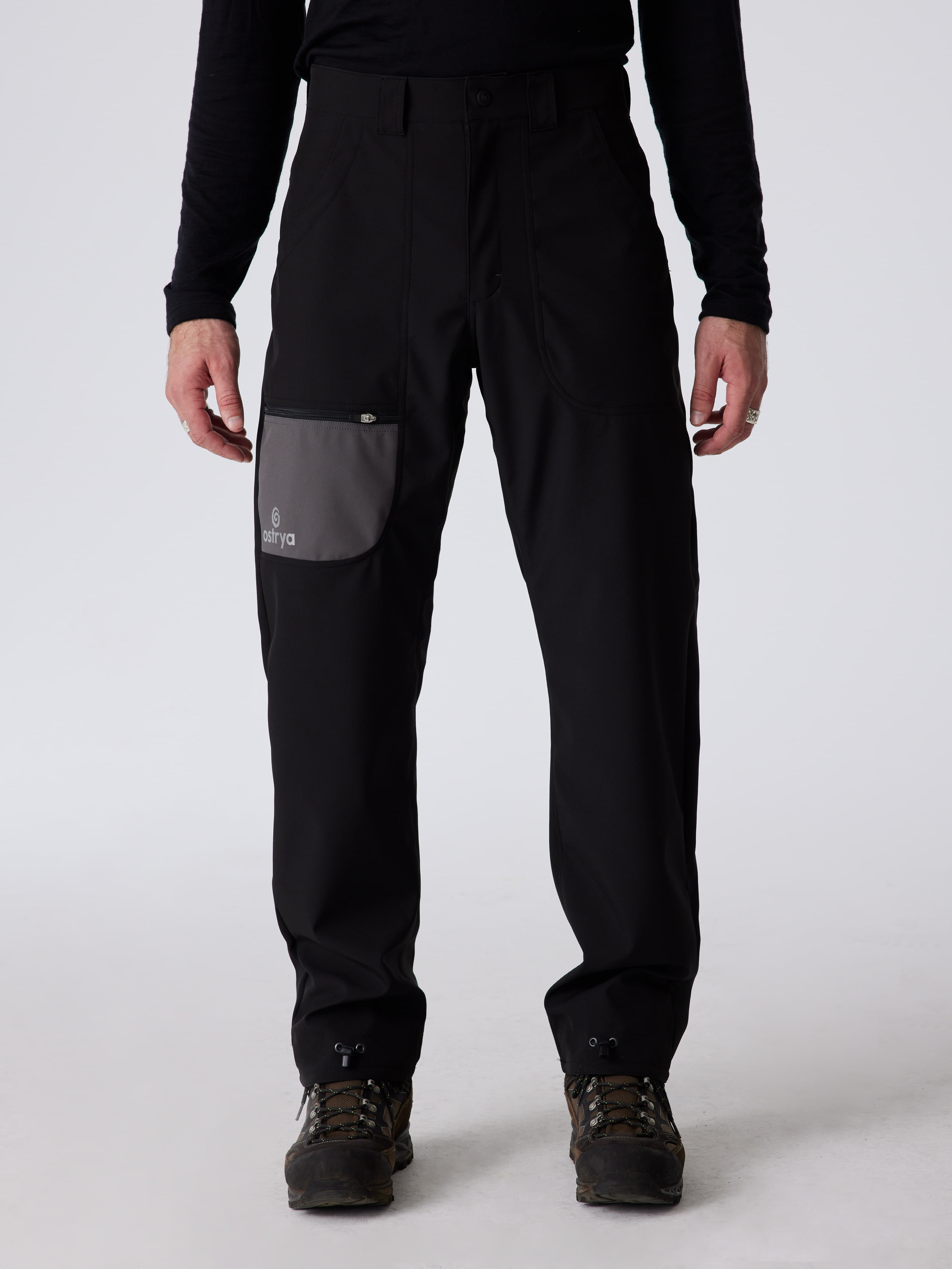 Alpine Soft Shell Pants Black