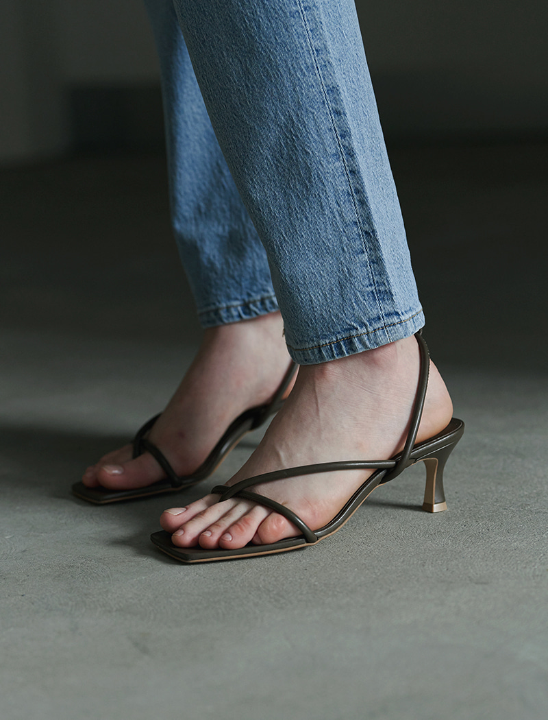 GENK string sandals_umber 사진 1/4