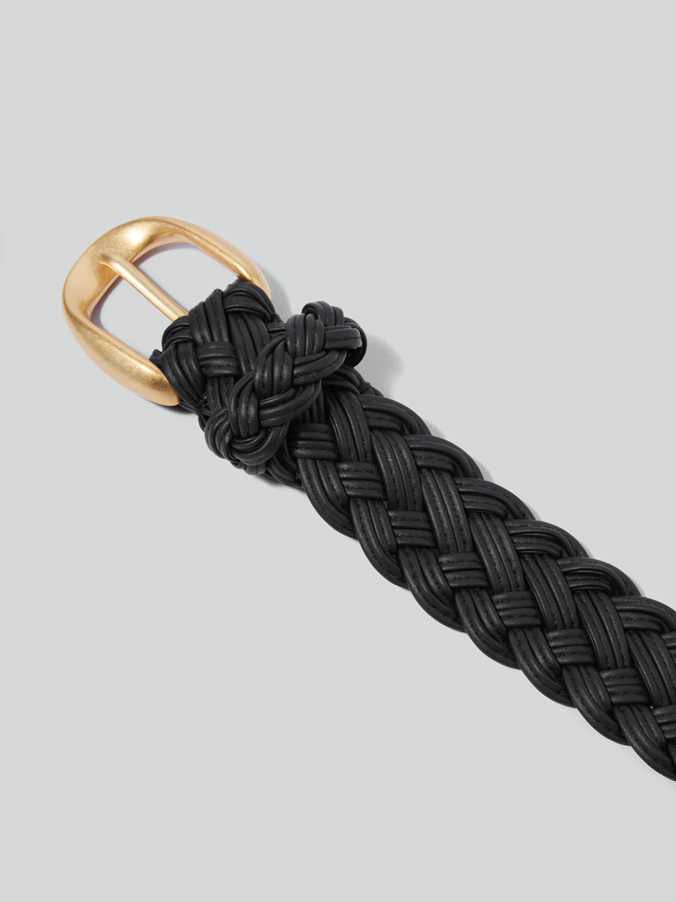 SIGNATURE WEAVING BELT (BLACK) 사진 2/3