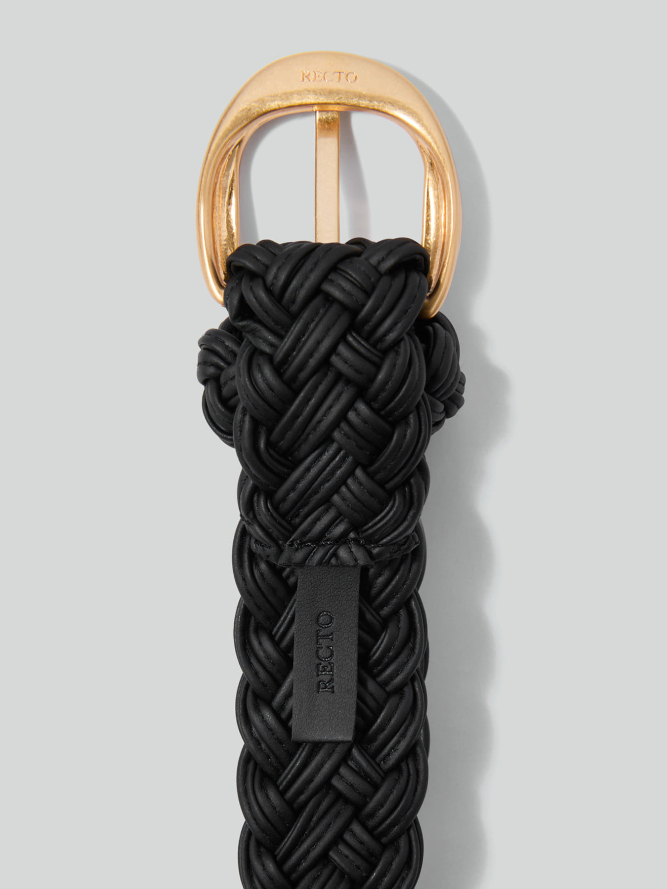 SIGNATURE WEAVING BELT (BLACK) 사진 3/3