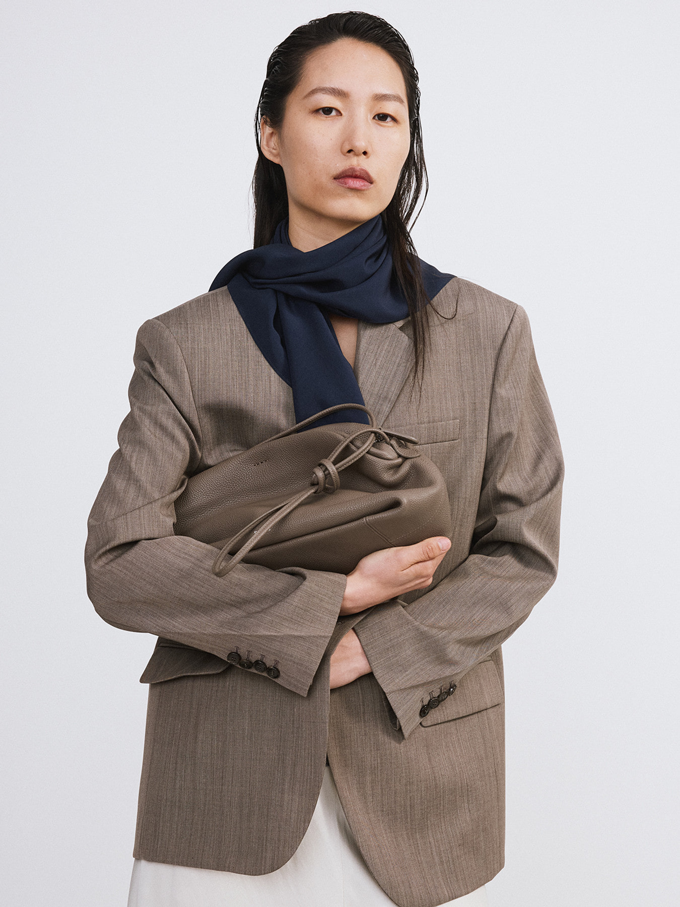CLASSIC SINGLE SUIT JACKET (SEPIA)