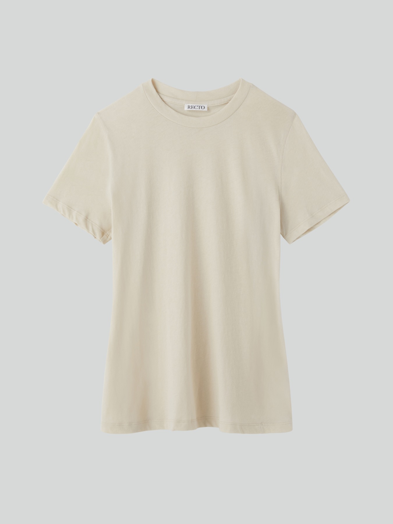 LONG LENGTH SLIM FIT TOP (ECRU) 사진