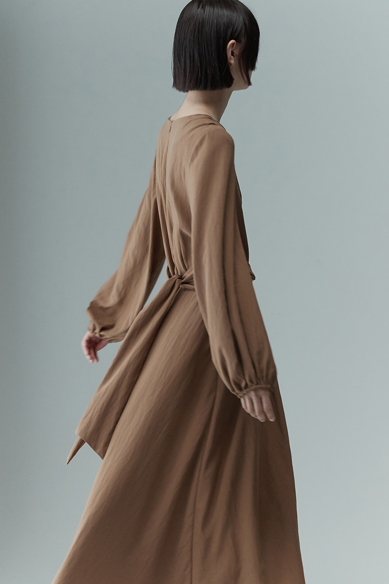 TIE-WAIST MAXI DRESS 사진 3/4