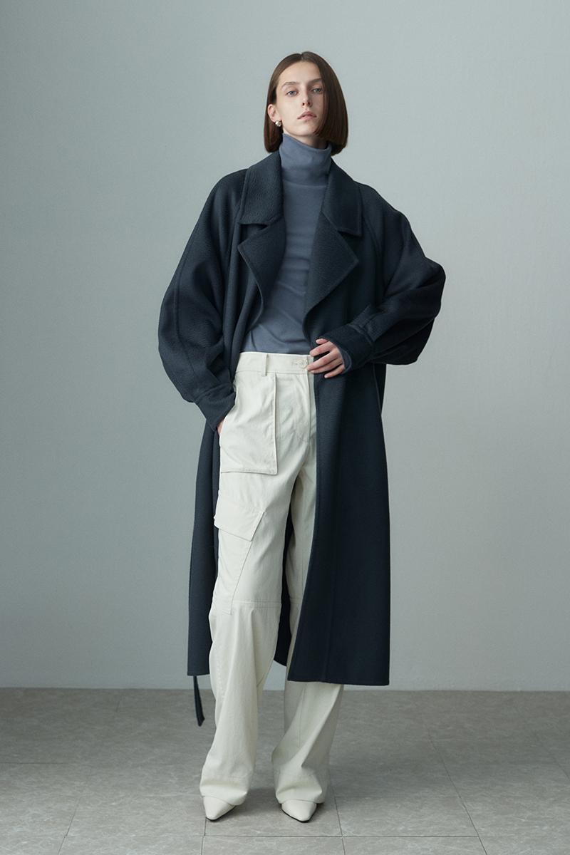 WIDE POCKET CARGO PANTS IVORY 사진 3/4