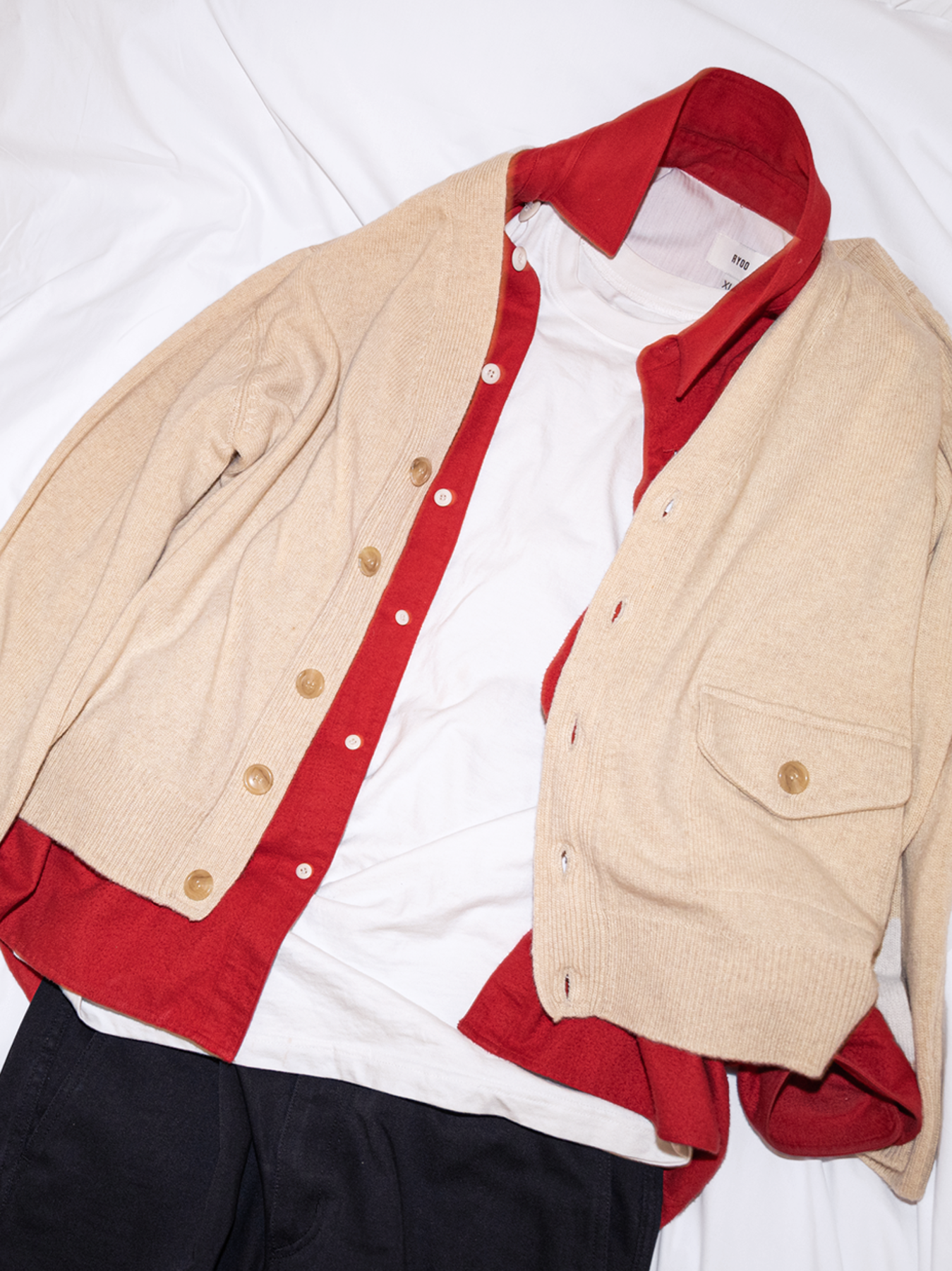 PAPA cardigan #1 [Butter]