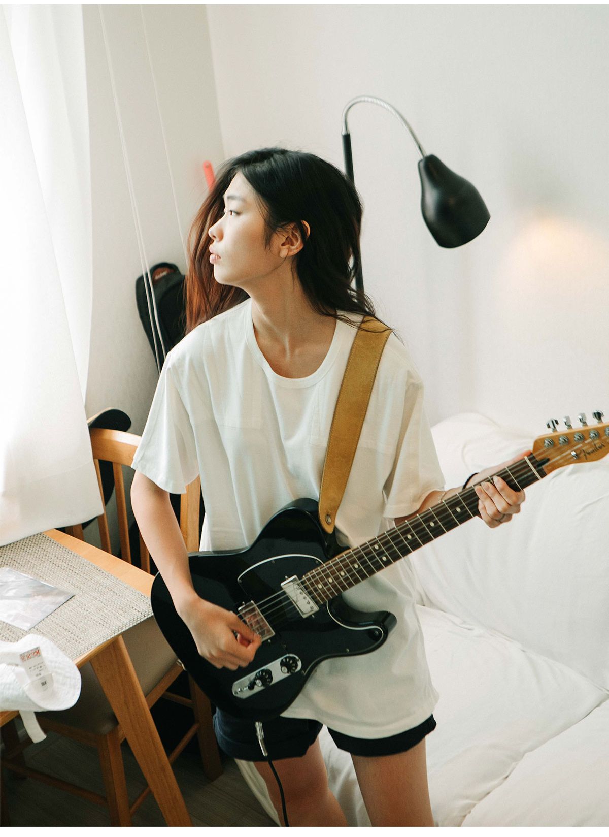 Asymmetric T-shirts #2 [white]