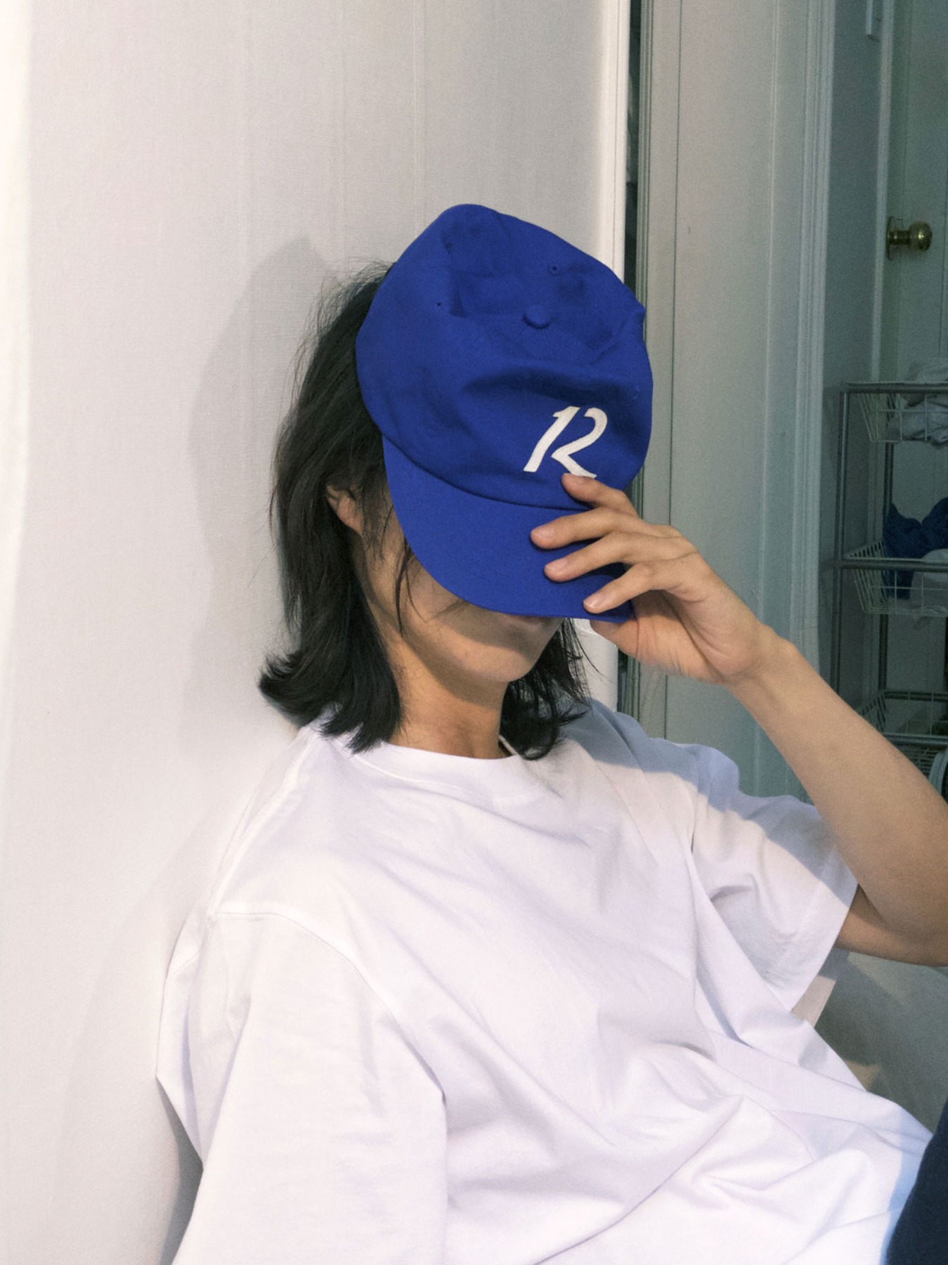 Symmetric R-logo cap #9 [blue]