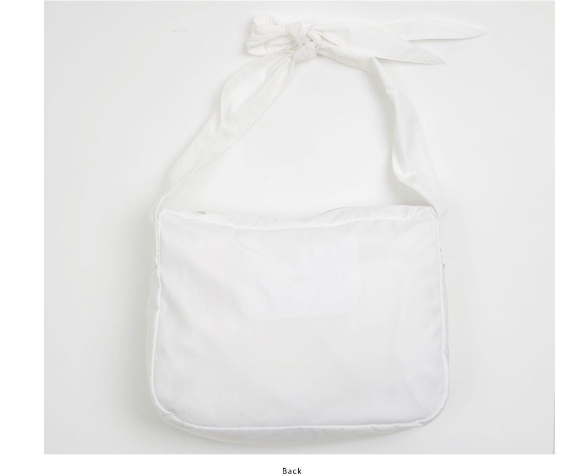 Symmetric Tie-bag #8 [white] 사진 3/4