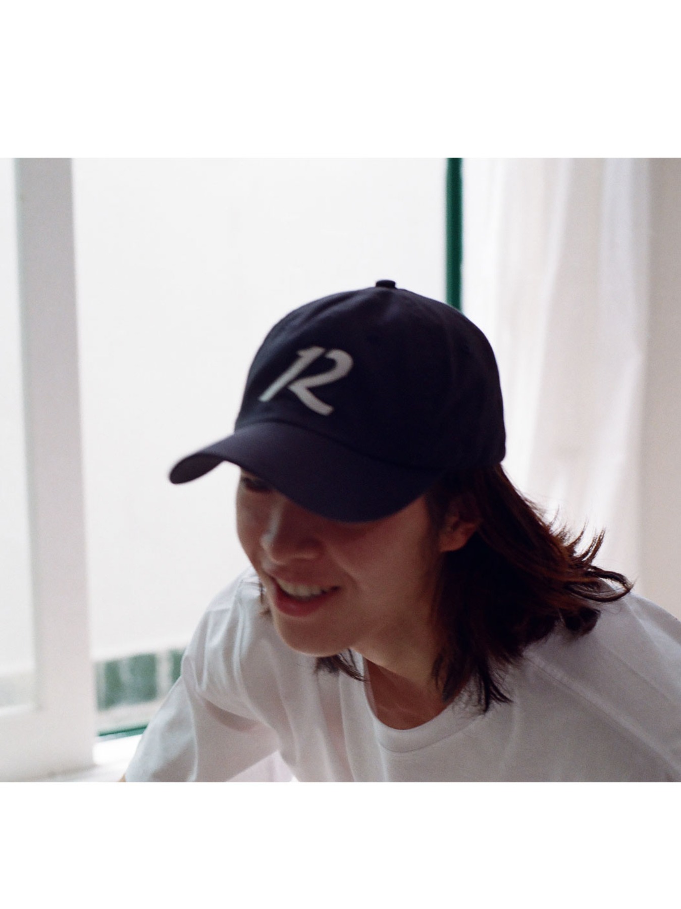 Symmetric R-logo cap #9 [navy]