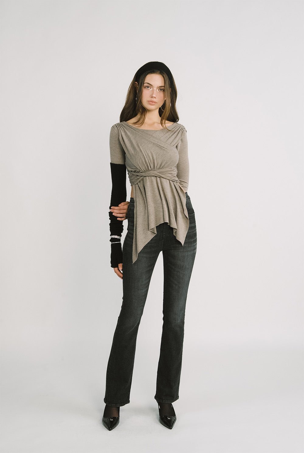 5501 Bootcut black jeans 사진 4/4