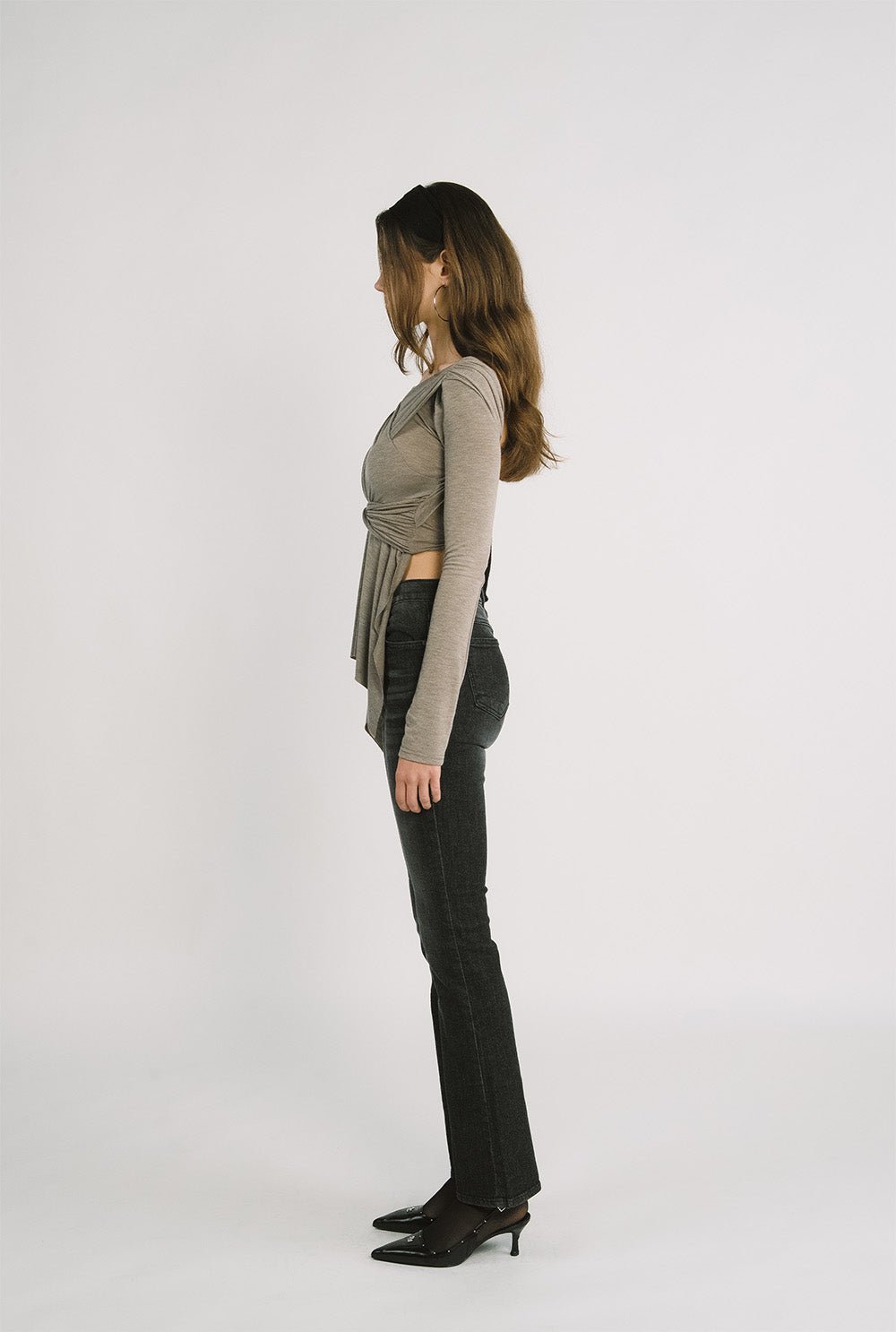 5501 Bootcut black jeans 사진 2/4