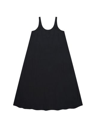 Curved Maxi Dress (Black)
