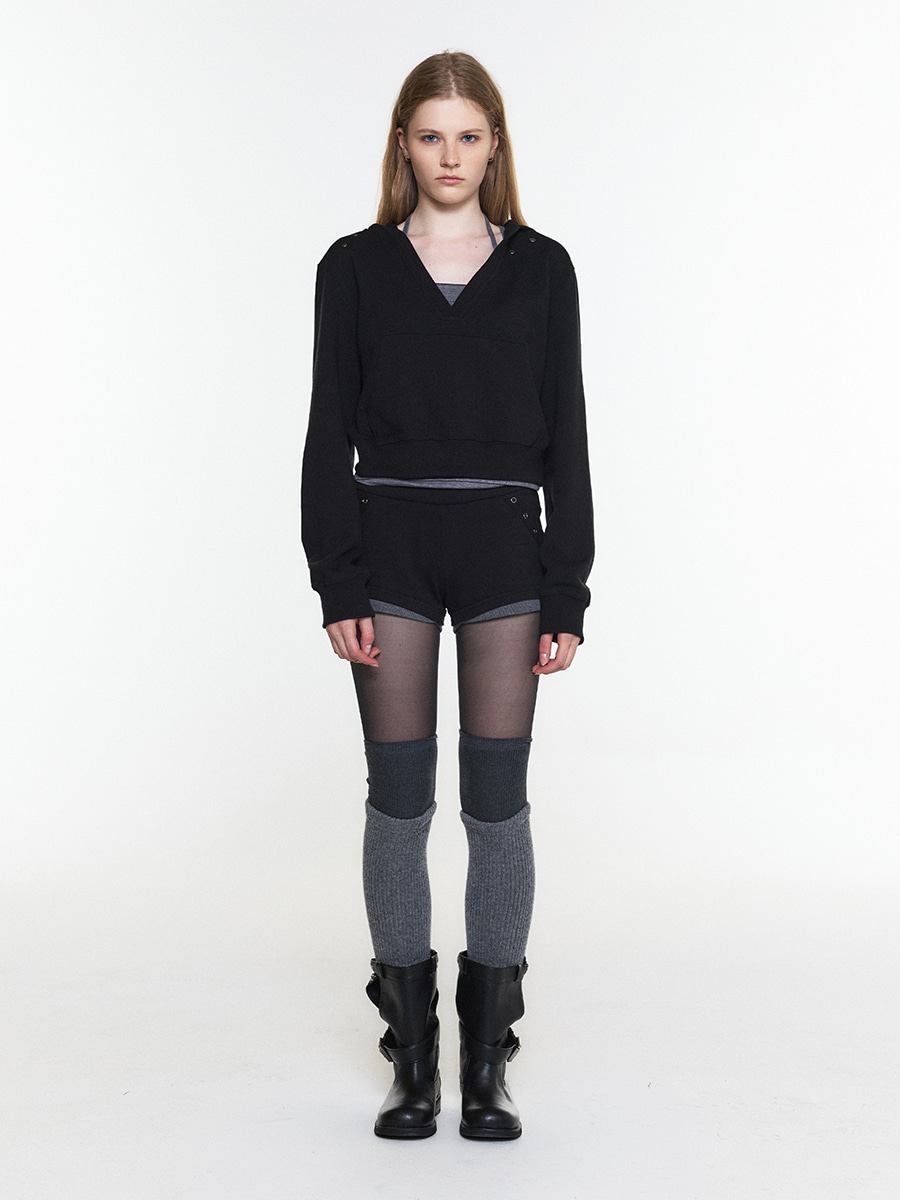 [포사 PICK] JANE BUCKLE MID BOOTS BLACK 사진 4/4
