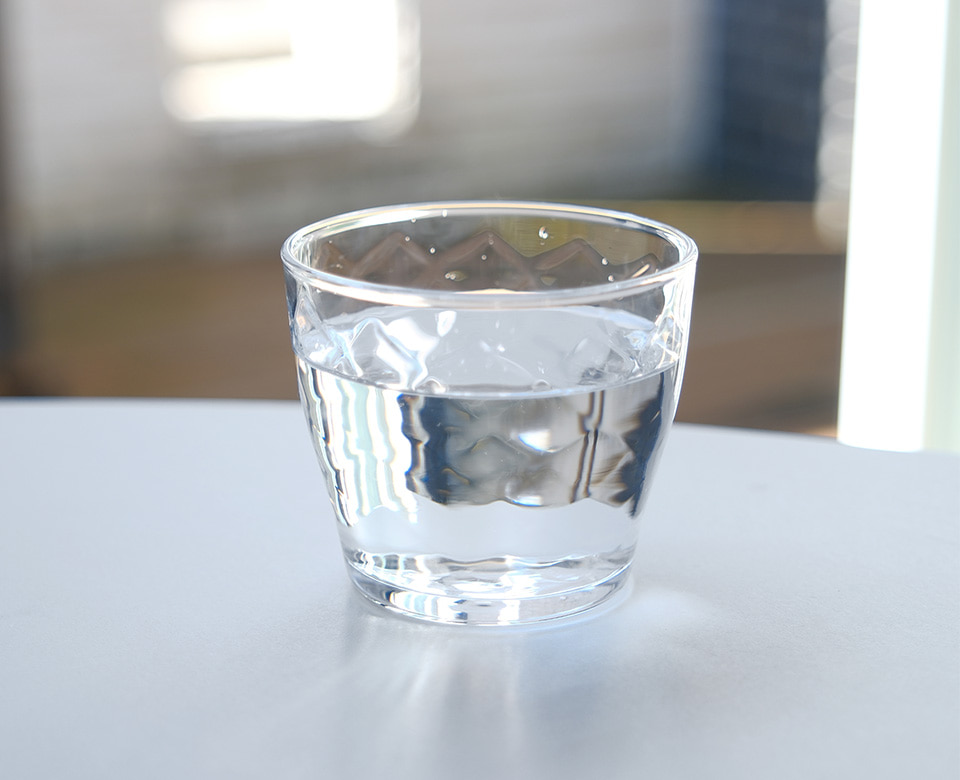 [도요사사키] 격자무늬 컵 210ml 사진 2/4