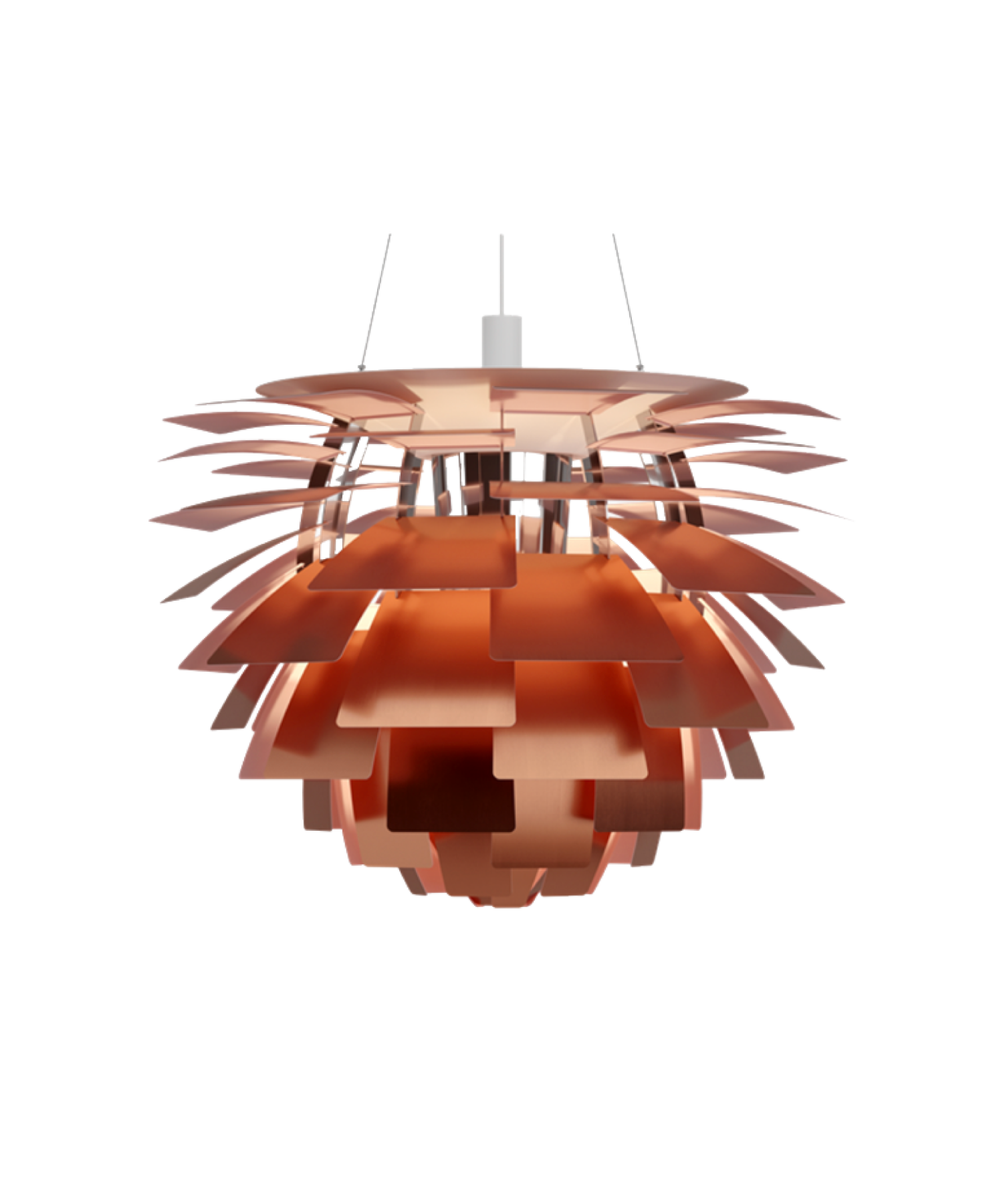 PH Artichoke 600 pendant (Copper Rose) 사진 3/3