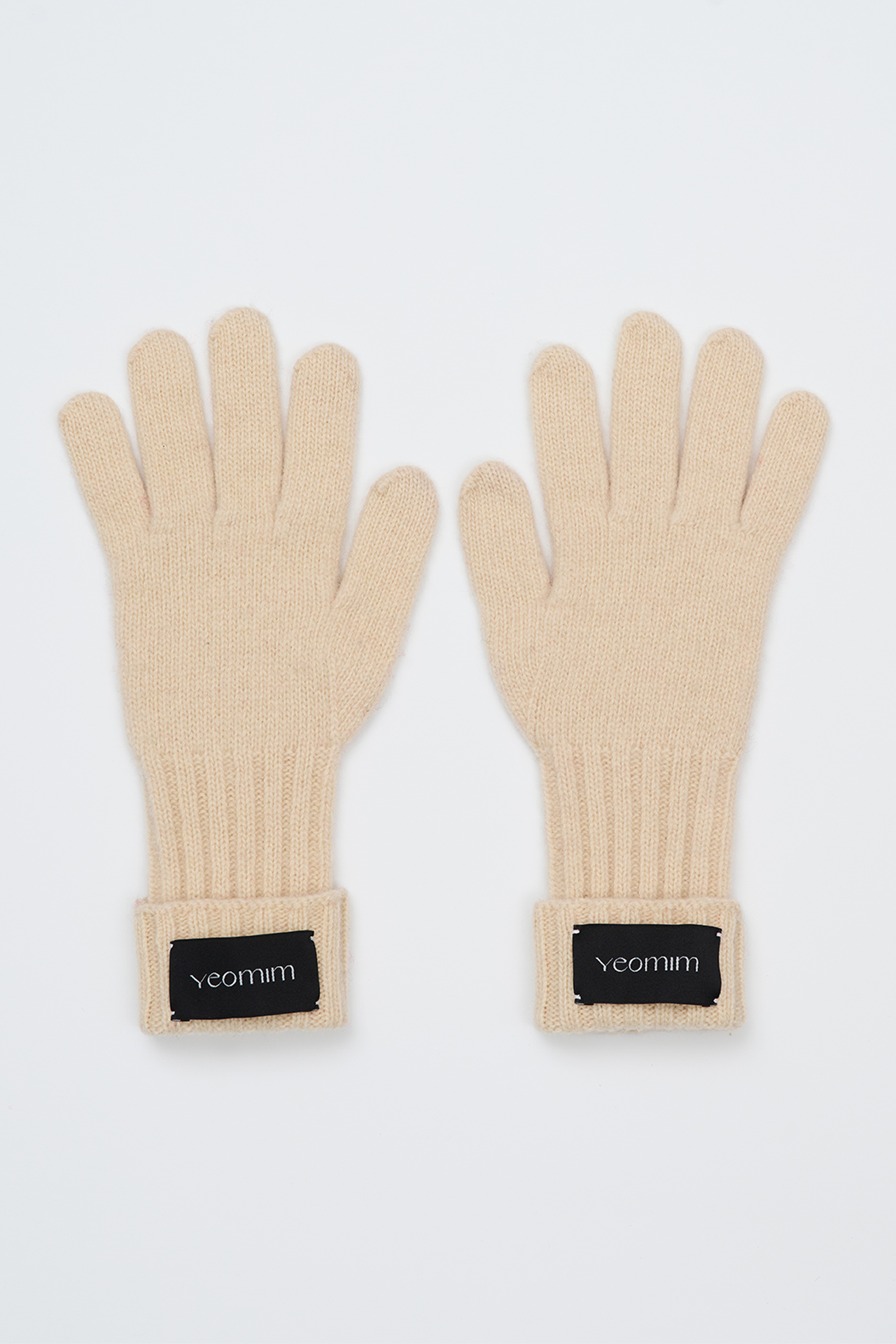 핑거 홀 캐시미어 글로브 finger hole cashmere gloves